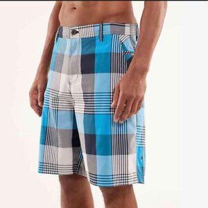 Lululemon Kahuna Blue Mens Shorts Sz 30